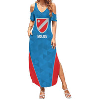 Personalized Italy Molise Family Matching Summer Maxi Dress and Hawaiian Shirt Inspiration Flags Style