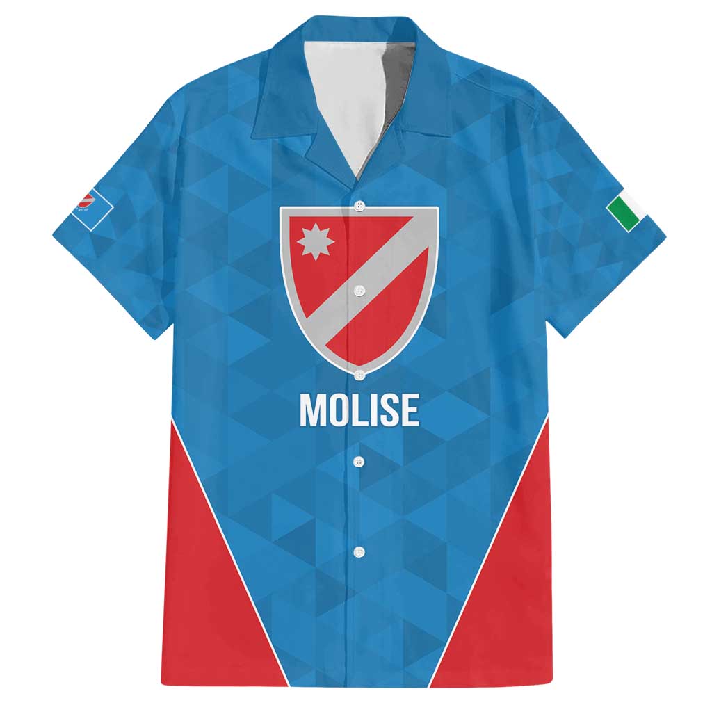 Personalized Italy Molise Hawaiian Shirt Inspiration Flags Style