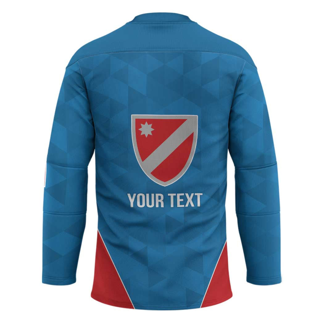 Personalized Italy Molise Hockey Jersey Inspiration Flags Style - Wonder Print Shop
