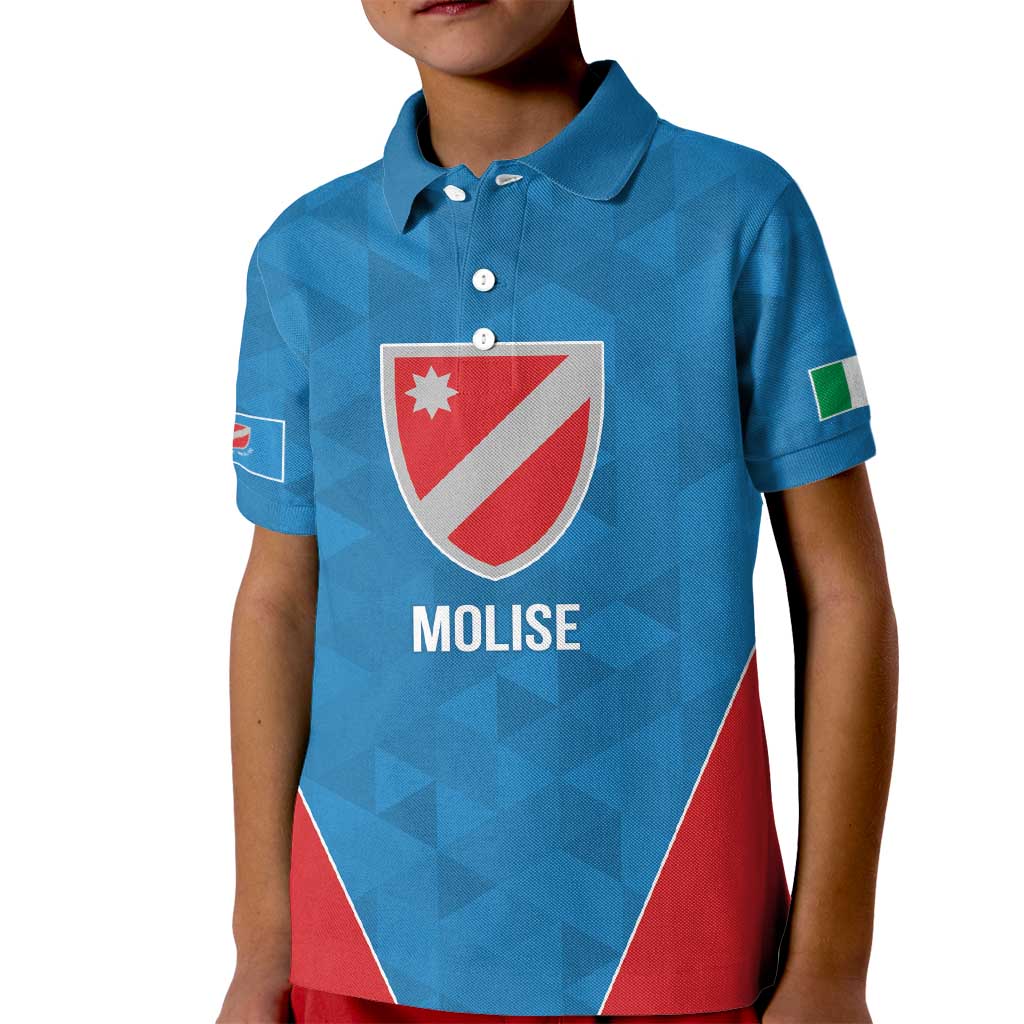 Personalized Italy Molise Kid Polo Shirt Inspiration Flags Style