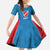 Personalized Italy Molise Kid Short Sleeve Dress Inspiration Flags Style