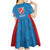 Personalized Italy Molise Kid Short Sleeve Dress Inspiration Flags Style