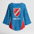 Personalized Italy Molise Kimono Sleeve Blouse Inspiration Flags Style - Wonder Print Shop