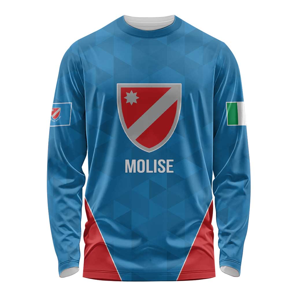 Personalized Italy Molise Long Sleeve Shirt Inspiration Flags Style