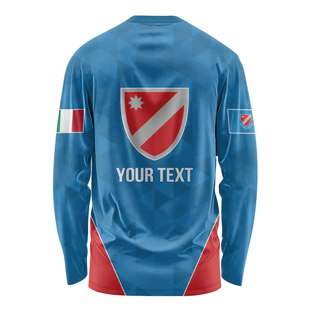 Personalized Italy Molise Long Sleeve Shirt Inspiration Flags Style