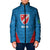 Personalized Italy Molise Padded Jacket Inspiration Flags Style - Wonder Print Shop
