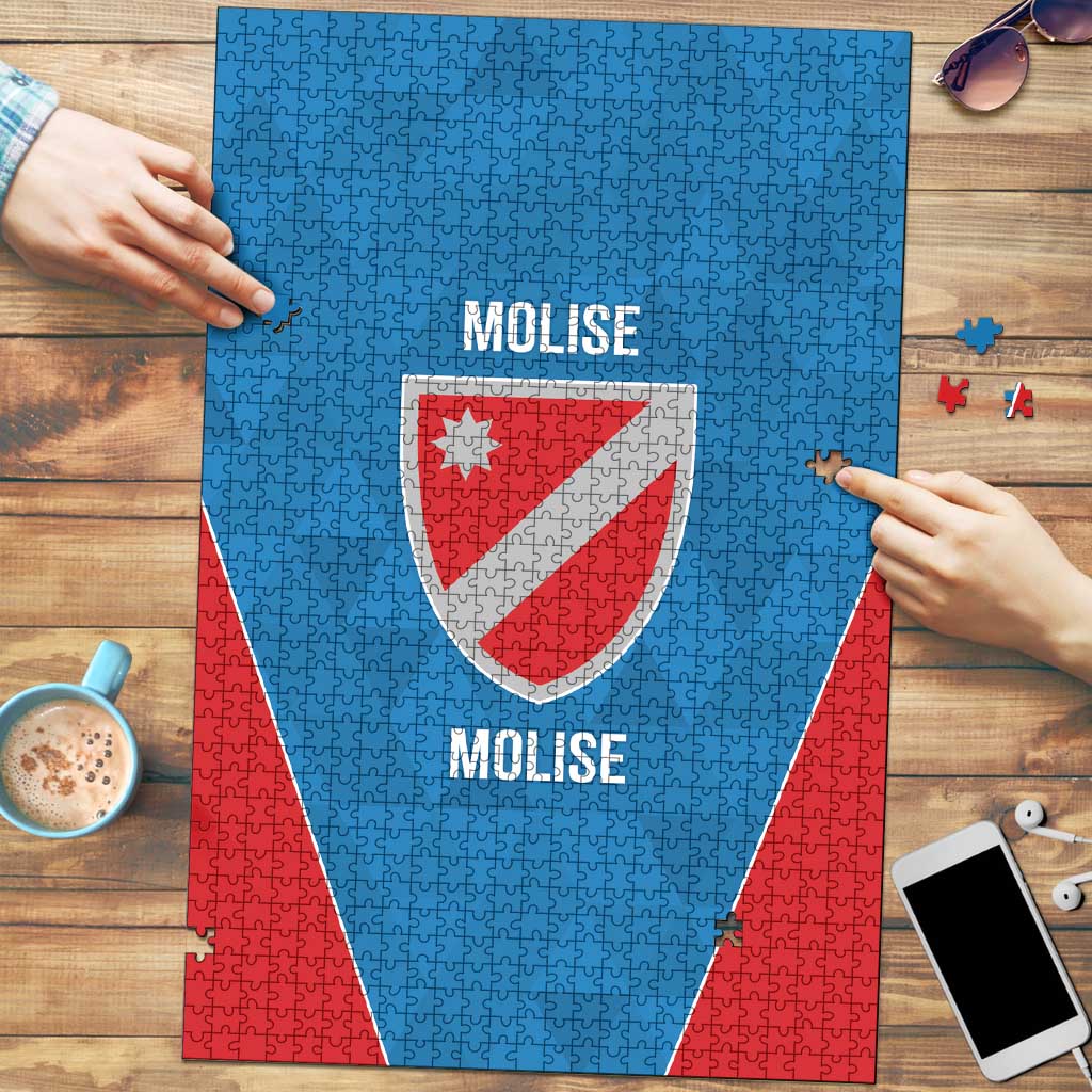 Personalized Italy Molise Puzzle Inspiration Flags Style - Wonder Print Shop