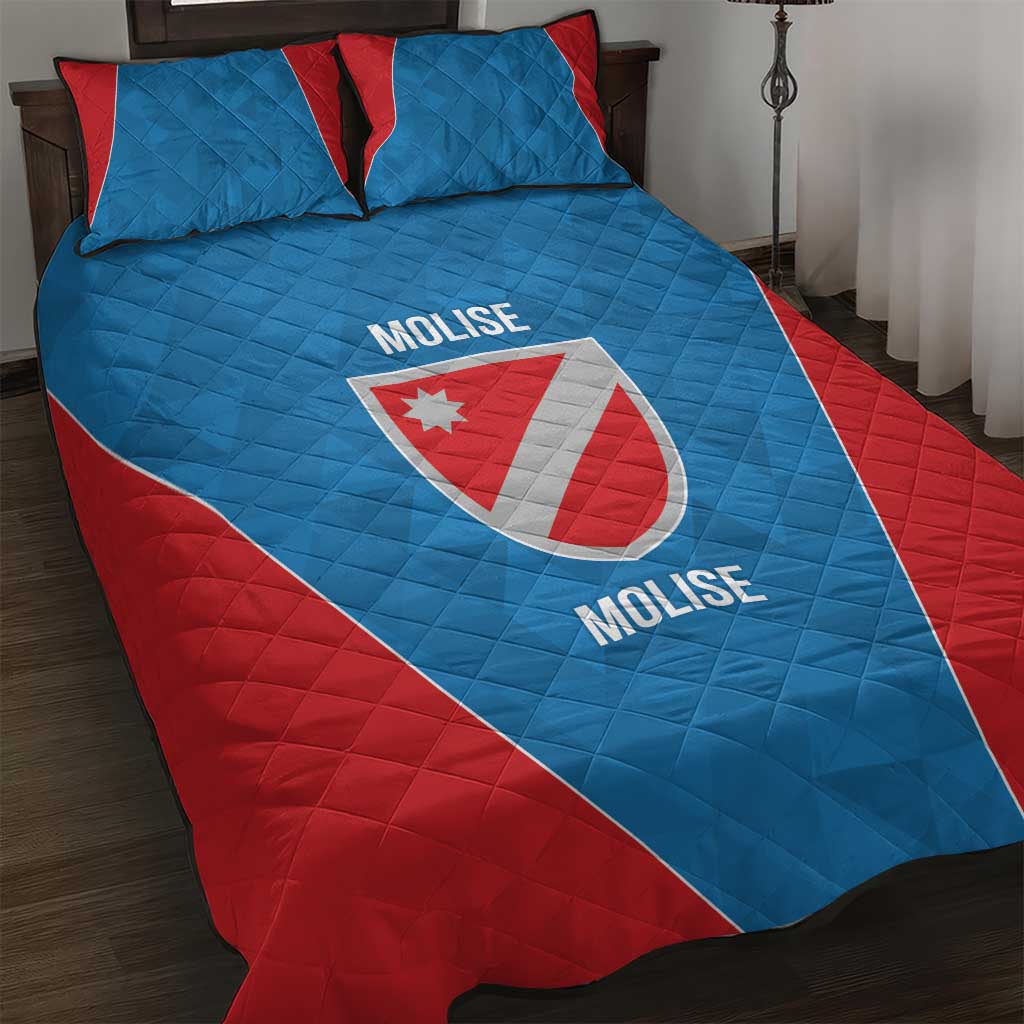 Personalized Italy Molise Quilt Bed Set Inspiration Flags Style