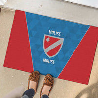 Personalized Italy Molise Rubber Doormat Inspiration Flags Style
