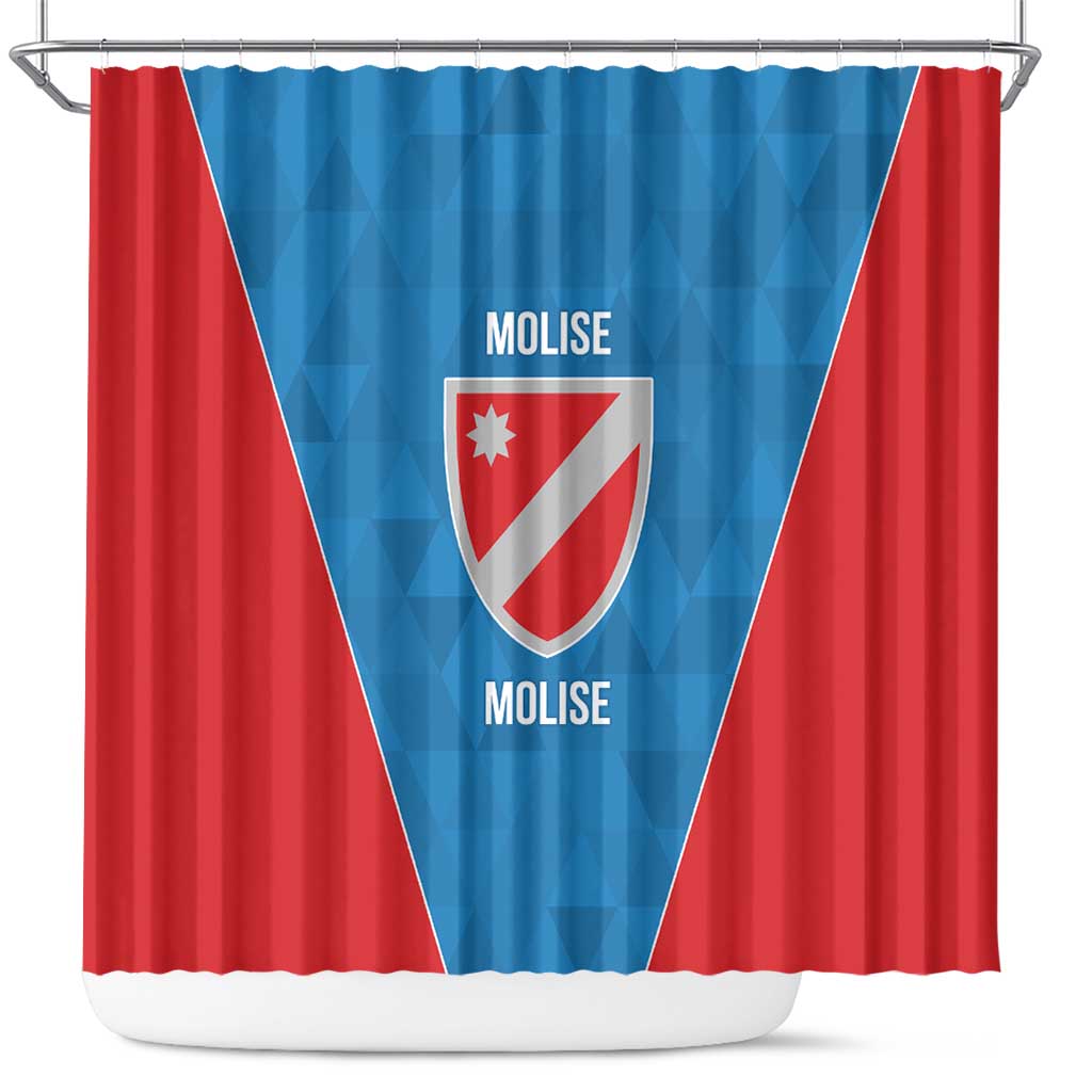 Personalized Italy Molise Shower Curtain Inspiration Flags Style