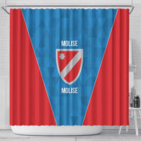 Personalized Italy Molise Shower Curtain Inspiration Flags Style