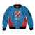 Personalized Italy Molise Sleeve Zip Bomber Jacket Inspiration Flags Style
