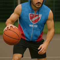 Personalized Italy Molise Sleeveless Zip Hoodie Inspiration Flags Style - Wonder Print Shop