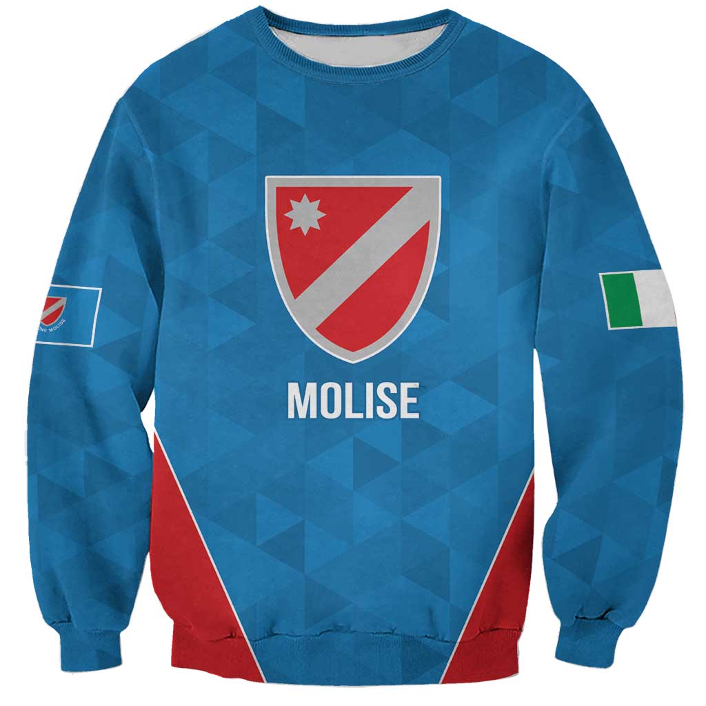 Personalized Italy Molise Sweatshirt Inspiration Flags Style