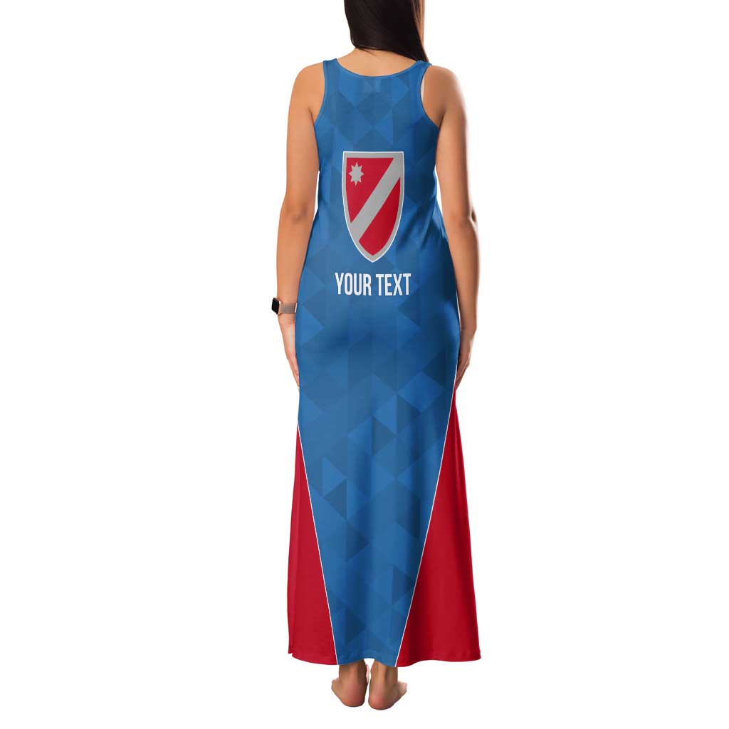 Personalized Italy Molise Tank Maxi Dress Inspiration Flags Style