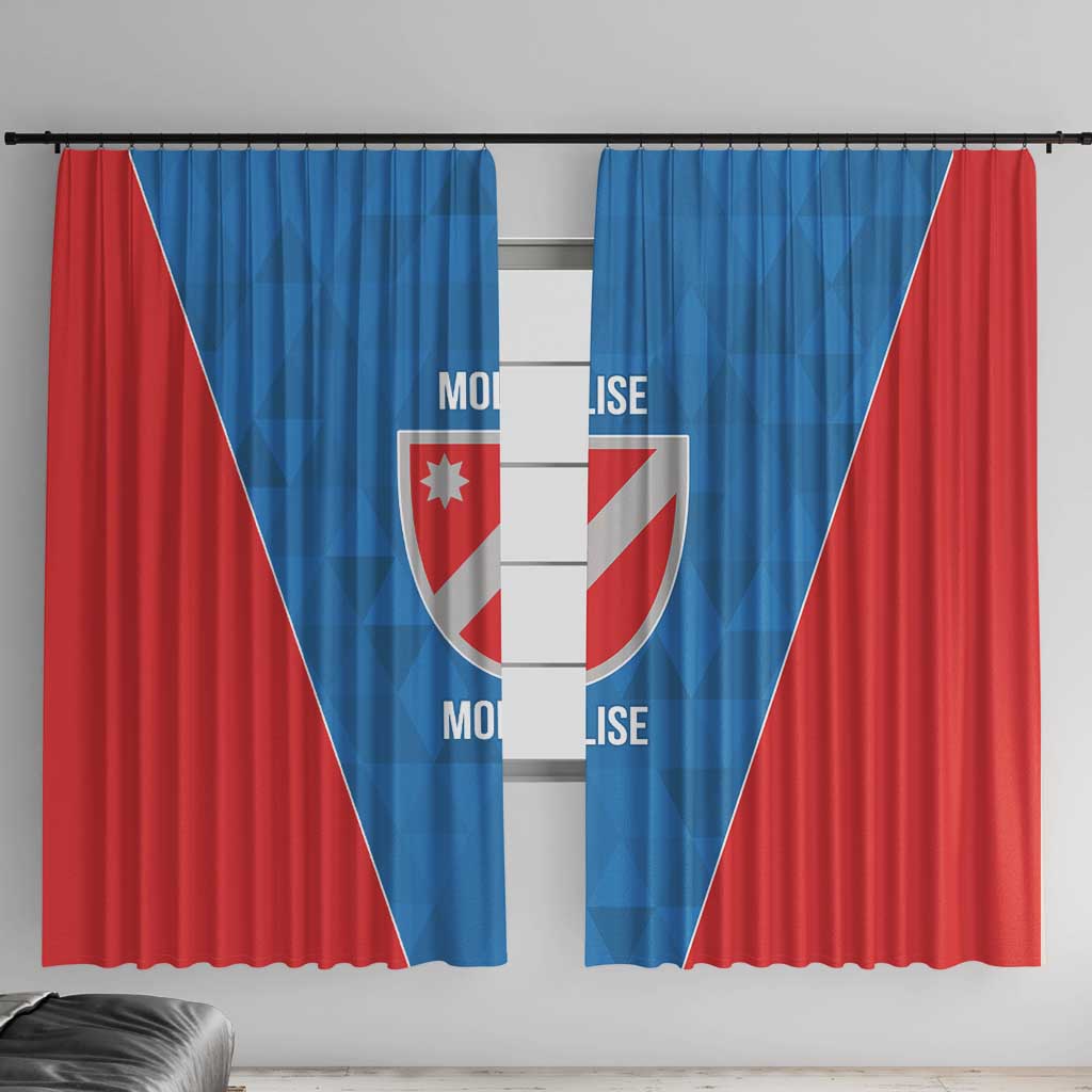 Personalized Italy Molise Window Curtain Inspiration Flags Style