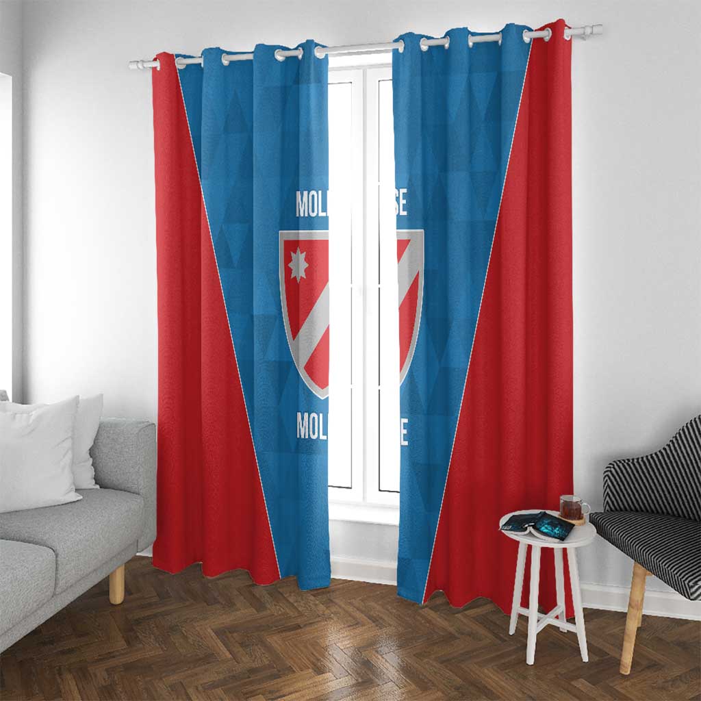 Personalized Italy Molise Window Curtain Inspiration Flags Style