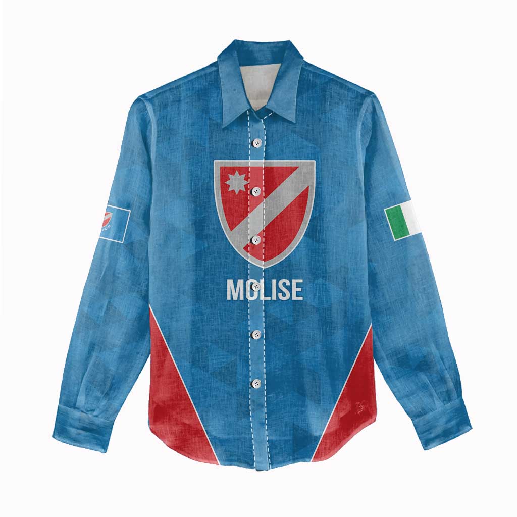 Personalized Italy Molise Women Casual Shirt Inspiration Flags Style