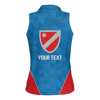 Personalized Italy Molise Women Sleeveless Polo Shirt Inspiration Flags Style