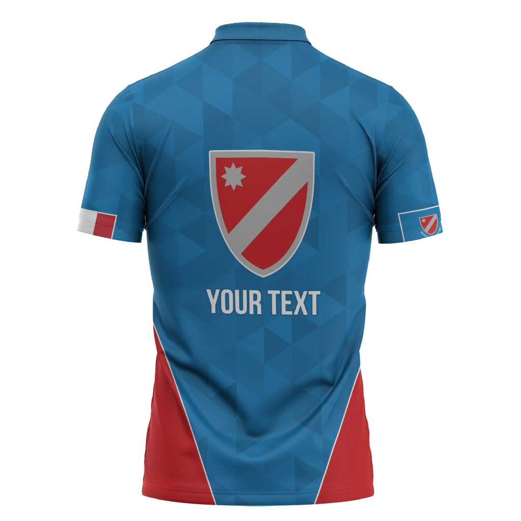 Personalized Italy Molise Zipper Polo Shirt Inspiration Flags Style - Wonder Print Shop