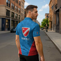 Personalized Italy Molise Zipper Polo Shirt Inspiration Flags Style - Wonder Print Shop