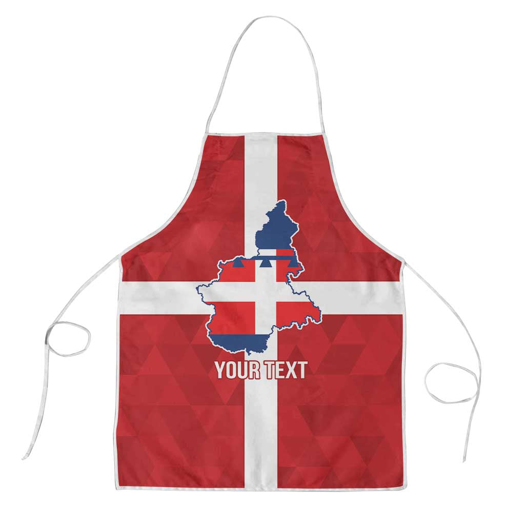 Personalized Italy Piedmont Apron Inspiration Flags Style - Wonder Print Shop