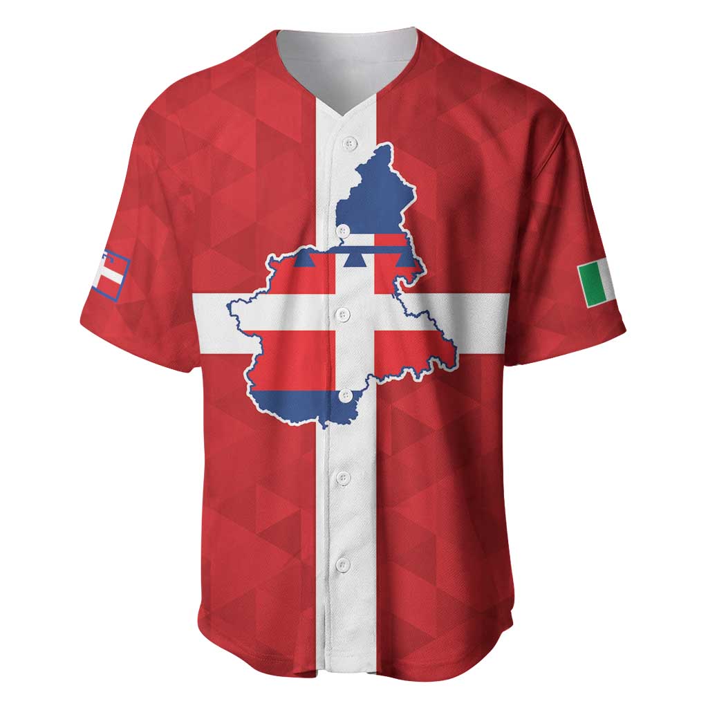 Personalized Italy Piedmont Baseball Jersey Inspiration Flags Style