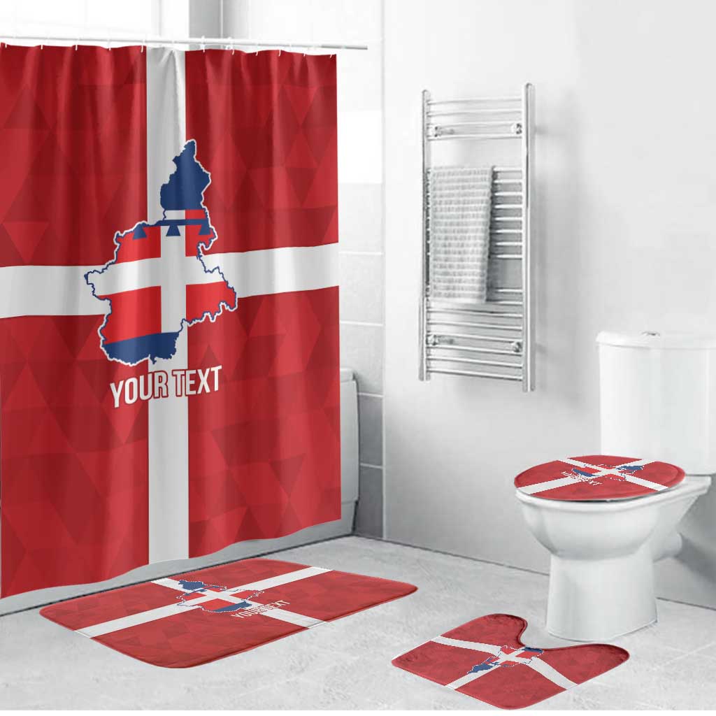 Personalized Italy Piedmont Bathroom Set Inspiration Flags Style - Wonder Print Shop