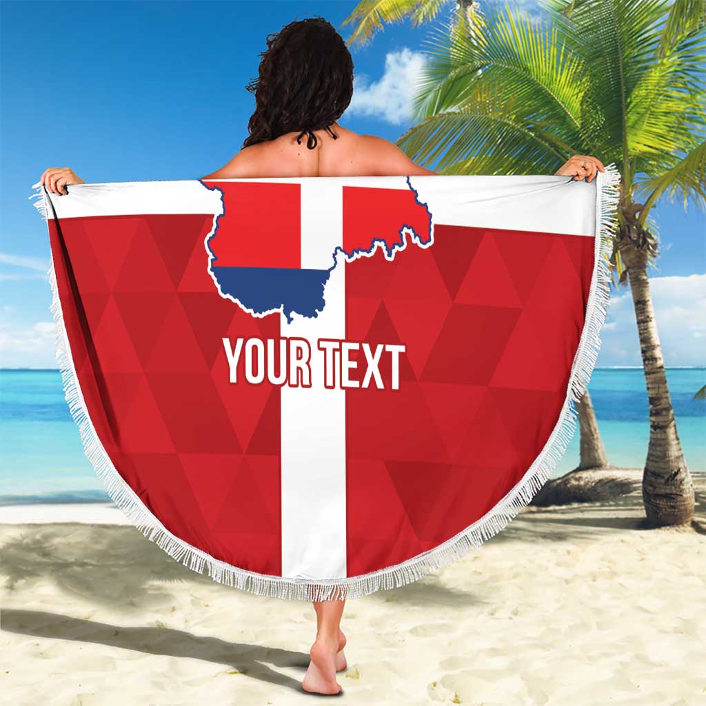 Personalized Italy Piedmont Beach Blanket Inspiration Flags Style