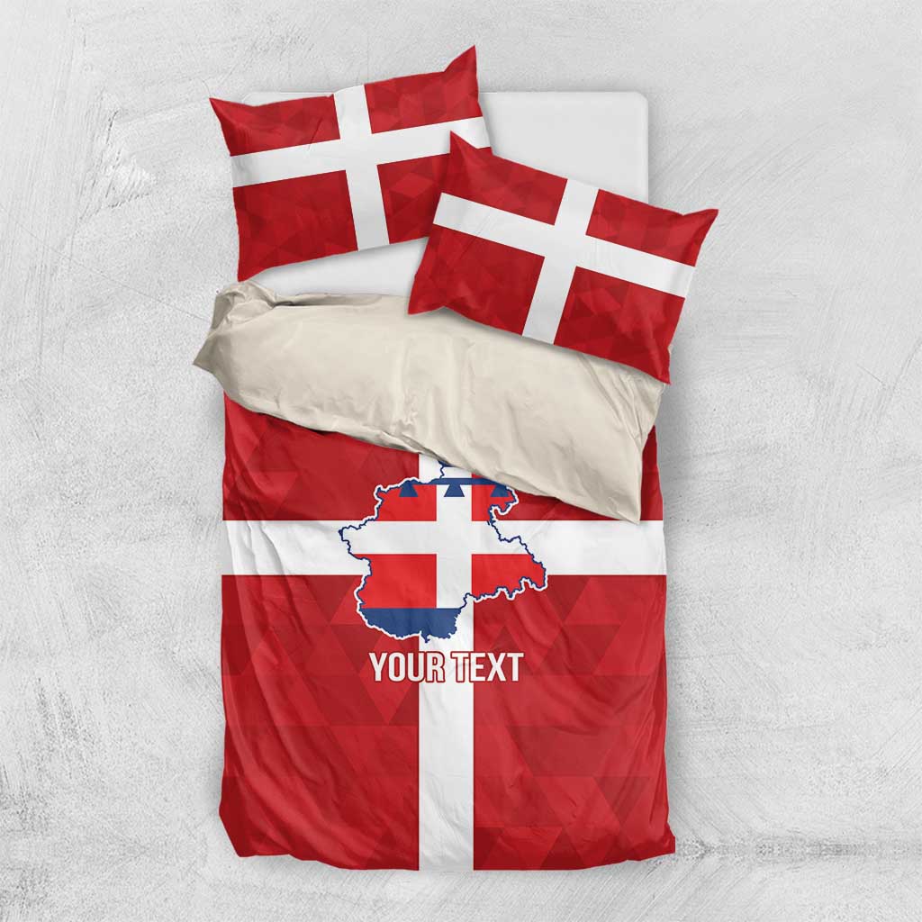 Personalized Italy Piedmont Bedding Set Inspiration Flags Style