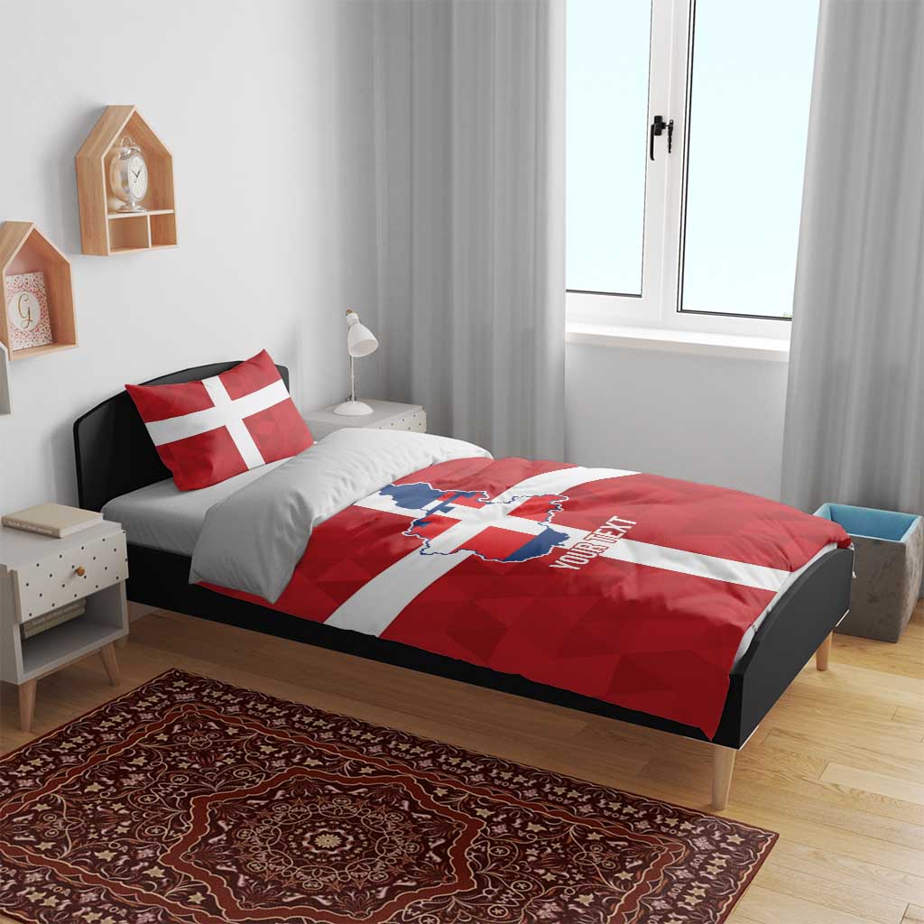 Personalized Italy Piedmont Bedding Set Inspiration Flags Style