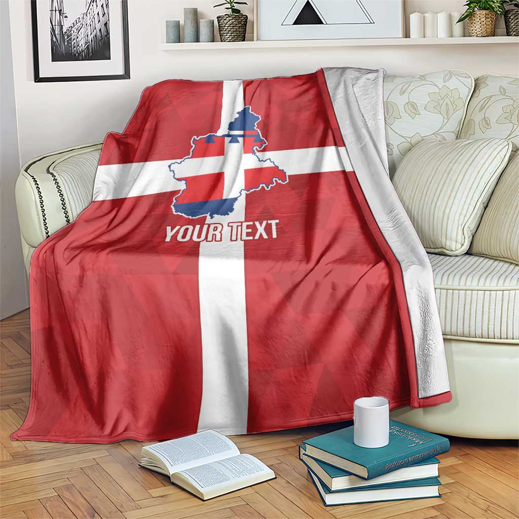 Personalized Italy Piedmont Blanket Inspiration Flags Style
