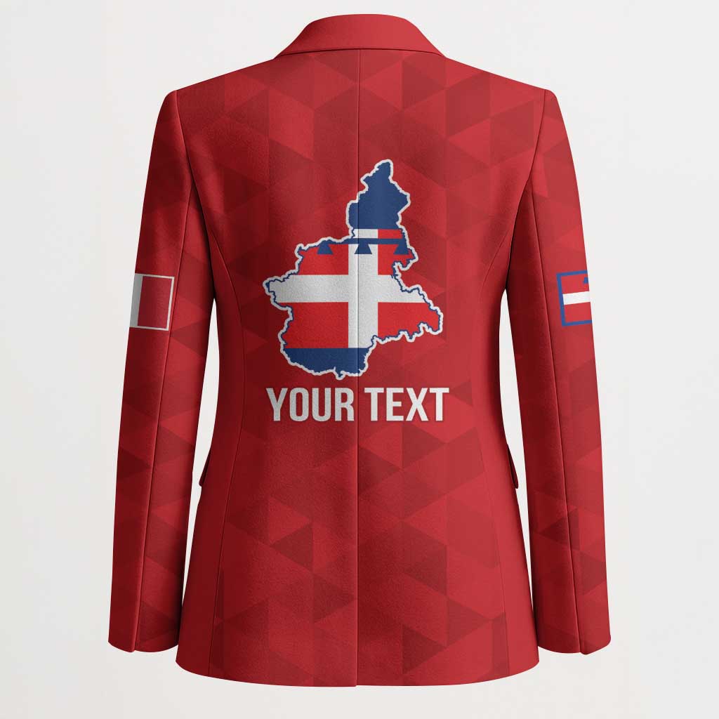 Personalized Italy Piedmont Blazer Inspiration Flags Style - Wonder Print Shop