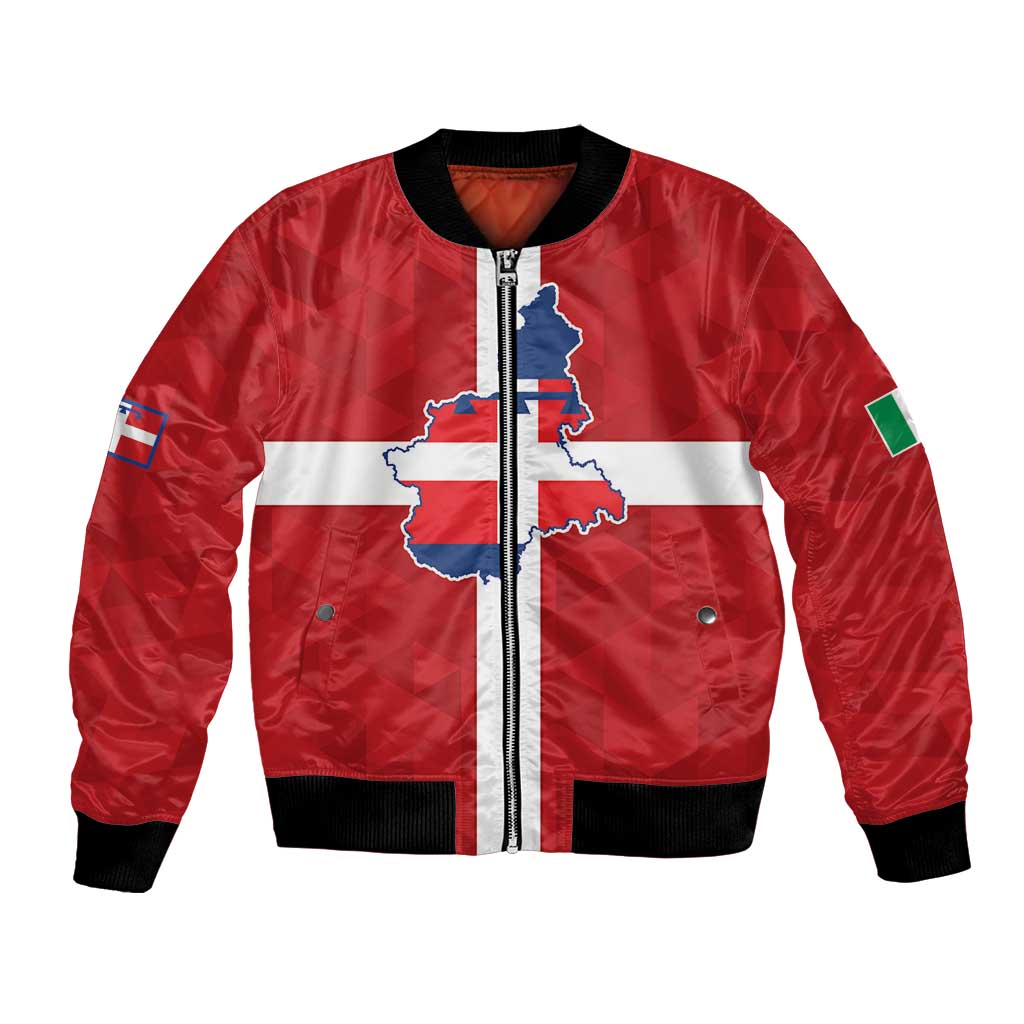 Personalized Italy Piedmont Bomber Jacket Inspiration Flags Style