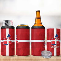 Personalized Italy Piedmont 4 in 1 Can Cooler Tumbler Inspiration Flags Style