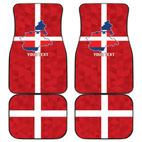 Personalized Italy Piedmont Car Mats Inspiration Flags Style