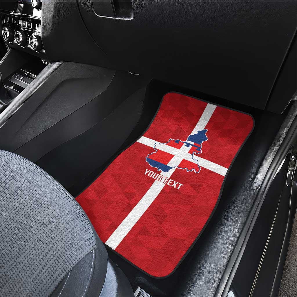 Personalized Italy Piedmont Car Mats Inspiration Flags Style