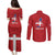 Personalized Italy Piedmont Couples Matching Puletasi and Long Sleeve Button Shirt Inspiration Flags Style