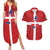 Personalized Italy Piedmont Couples Matching Summer Maxi Dress and Hawaiian Shirt Inspiration Flags Style