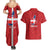 Personalized Italy Piedmont Couples Matching Summer Maxi Dress and Hawaiian Shirt Inspiration Flags Style
