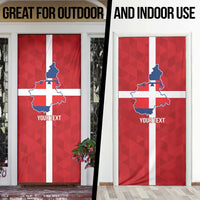 Personalized Italy Piedmont Door Cover Inspiration Flags Style - Wonder Print Shop