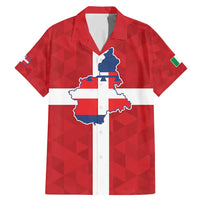 Personalized Italy Piedmont Family Matching Mermaid Dress and Hawaiian Shirt Inspiration Flags Style