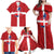 Personalized Italy Piedmont Family Matching Off Shoulder Maxi Dress and Hawaiian Shirt Inspiration Flags Style