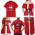 Personalized Italy Piedmont Family Matching Off Shoulder Maxi Dress and Hawaiian Shirt Inspiration Flags Style