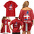 Personalized Italy Piedmont Family Matching Off Shoulder Short Dress and Hawaiian Shirt Inspiration Flags Style