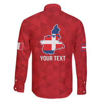 Personalized Italy Piedmont Family Matching Puletasi and Hawaiian Shirt Inspiration Flags Style