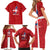 Personalized Italy Piedmont Family Matching Short Sleeve Bodycon Dress and Hawaiian Shirt Inspiration Flags Style