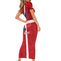 Personalized Italy Piedmont Family Matching Short Sleeve Bodycon Dress and Hawaiian Shirt Inspiration Flags Style