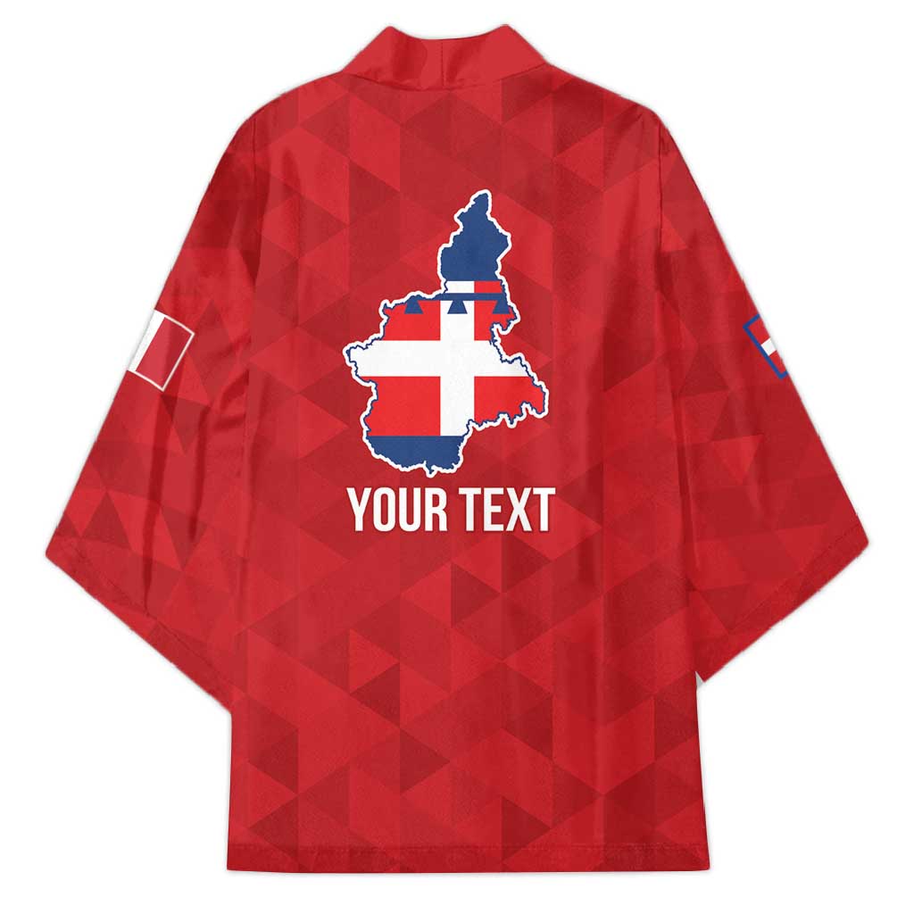 Personalized Italy Piedmont Kimono Inspiration Flags Style - Wonder Print Shop
