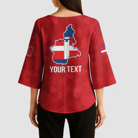 Personalized Italy Piedmont Kimono Sleeve Blouse Inspiration Flags Style - Wonder Print Shop